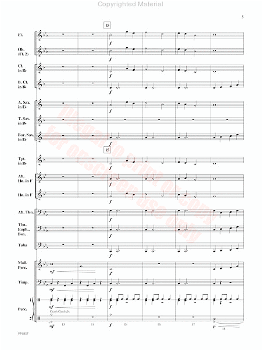 Mythos Concert Band scores gallery preview page 6