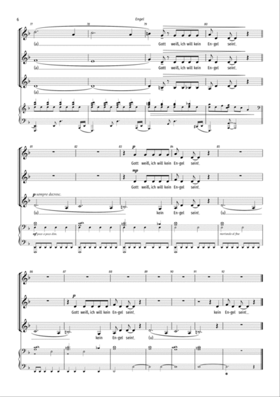 Engel Women's Choir scores gallery preview page 6