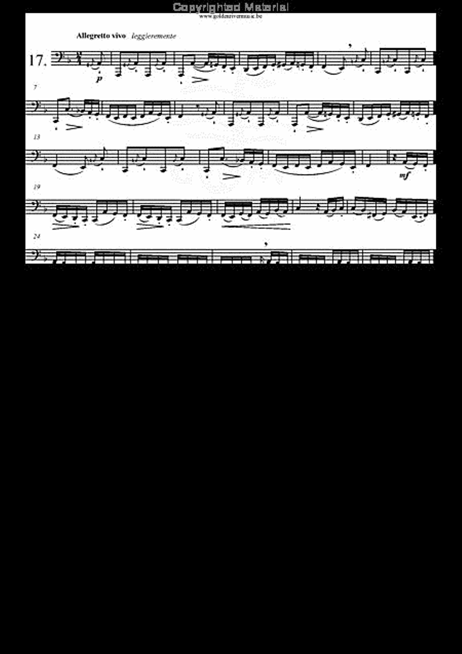 40 Preludes Tuba scores gallery preview page 13