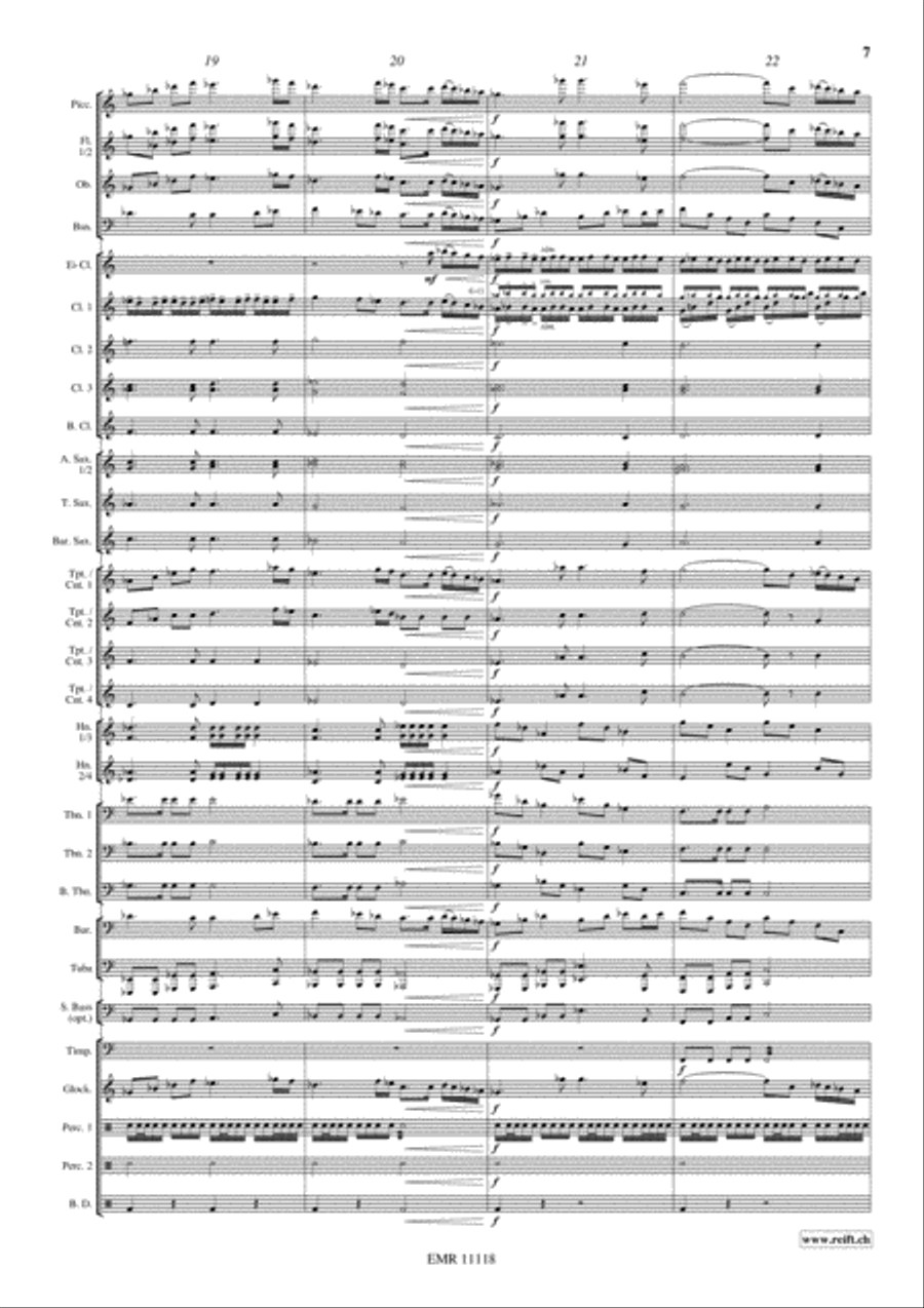 3 Moments Of Happiness 3 Moments Of Happiness Concert Band scores gallery preview page 8