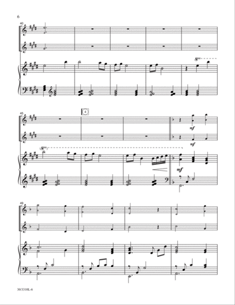Were You There? Were You There? Piano scores gallery preview page 5