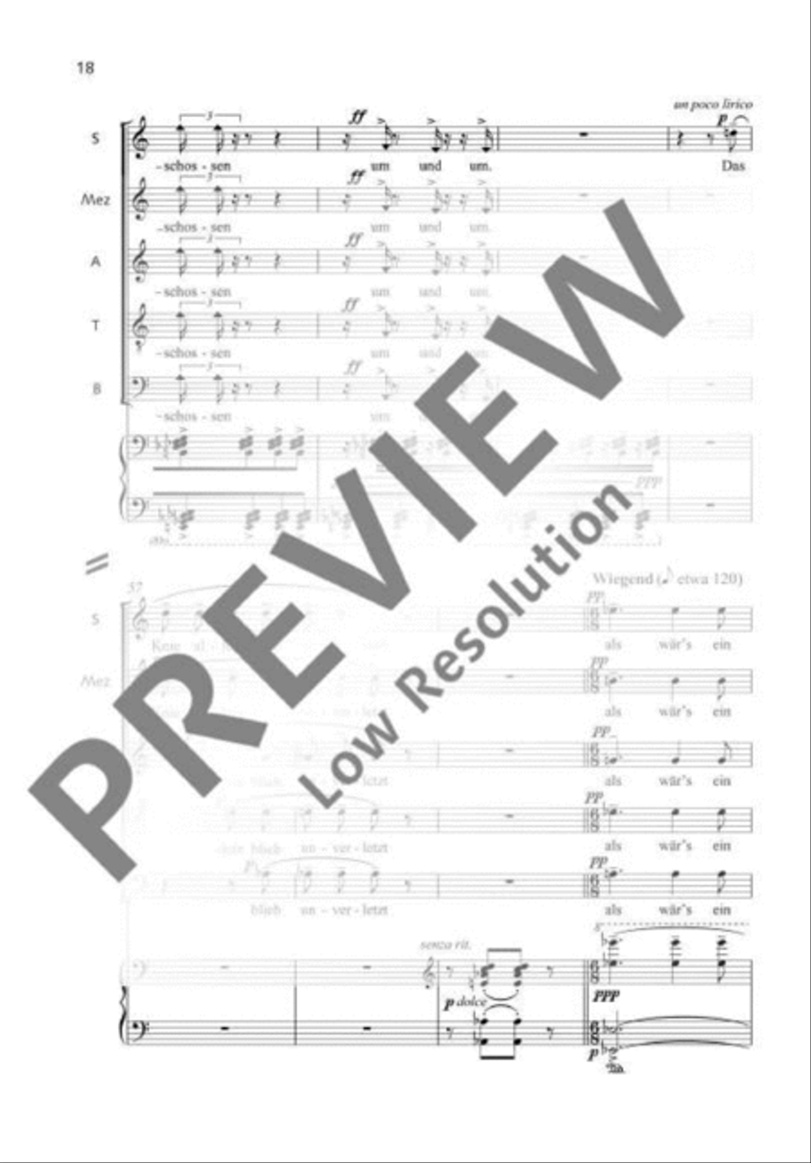 Morgenstern-Liederbuch Mixed Choir scores gallery preview page 19