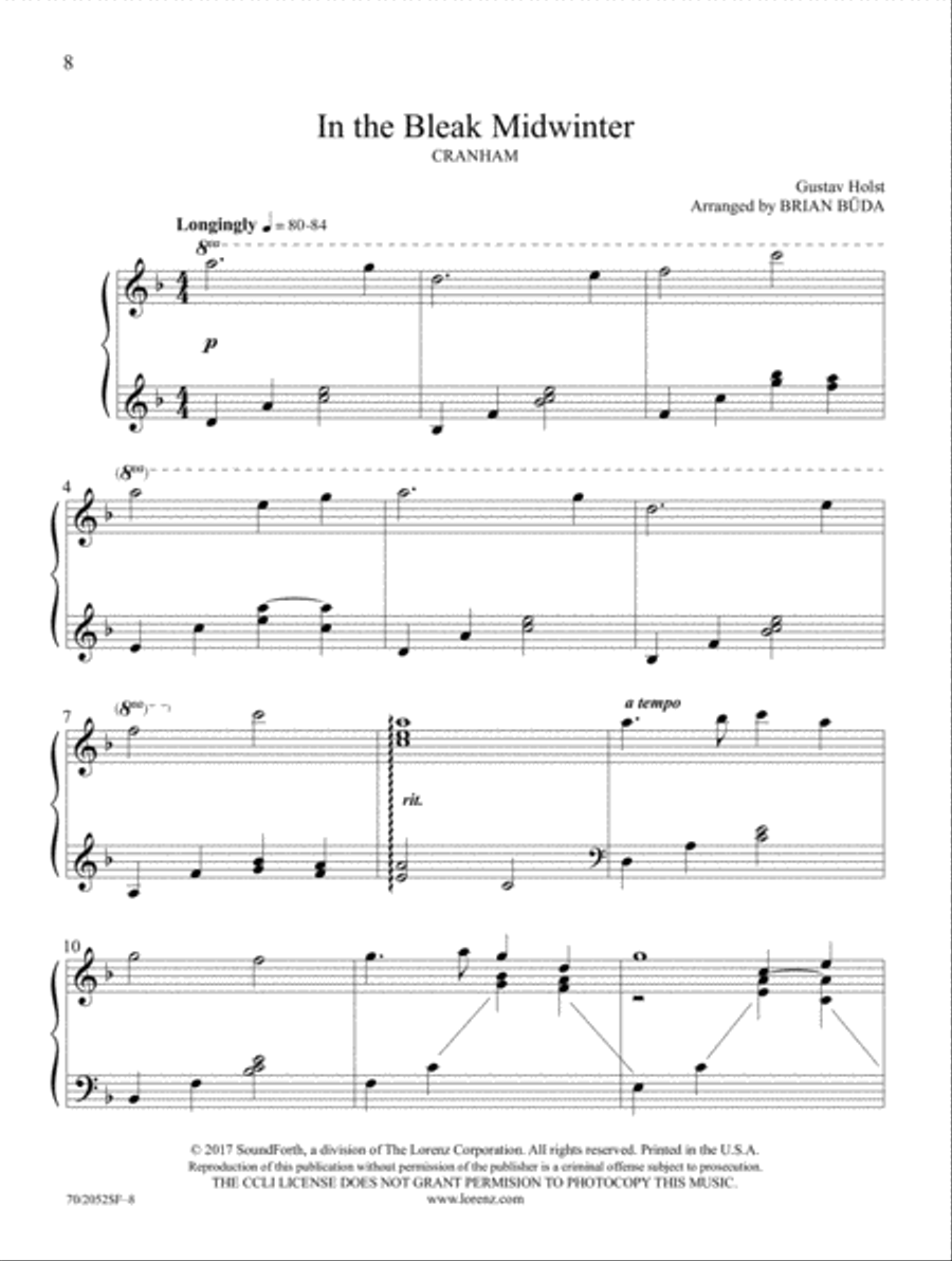 The Day of Celebration Piano Solo scores gallery preview page 4