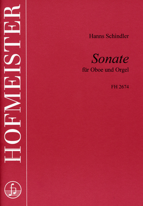Sonate fur Oboe und Orgel, op. 38