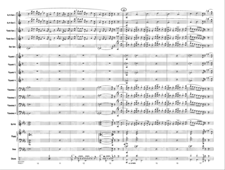 Celtic Aire Jazz Ensemble scores gallery preview page 6