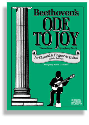 Book cover for Ode To Joy for Fingerstyle Guitar