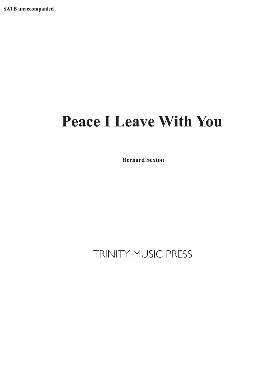 Peace I Leave image number null