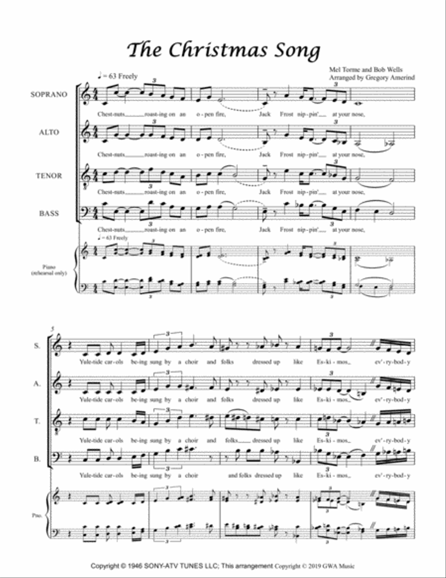 The Christmas Song (chestnuts Roasting On An Open Fire) image number null