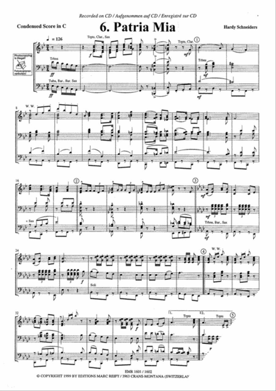 Concert Aperitif Concert Band scores gallery preview page 8