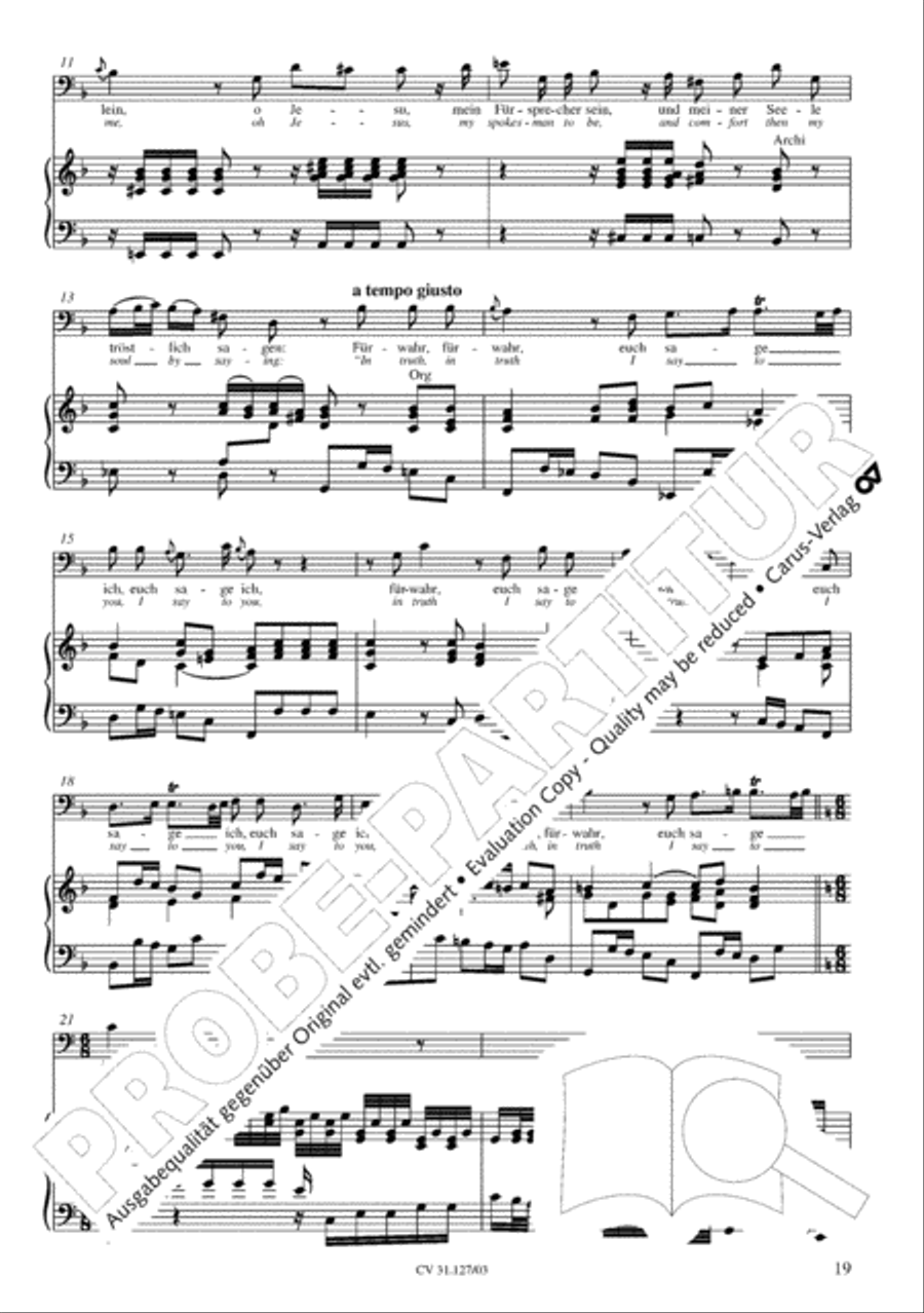 Thou who, a God, as man yet came (Herr Jesu Christ, wahr' Mensch und Gott) STB scores gallery preview page 24