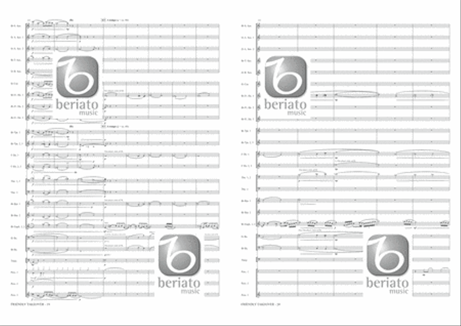 Friendly Takeover Friendly Takeover Fanfare Band scores gallery preview page 11