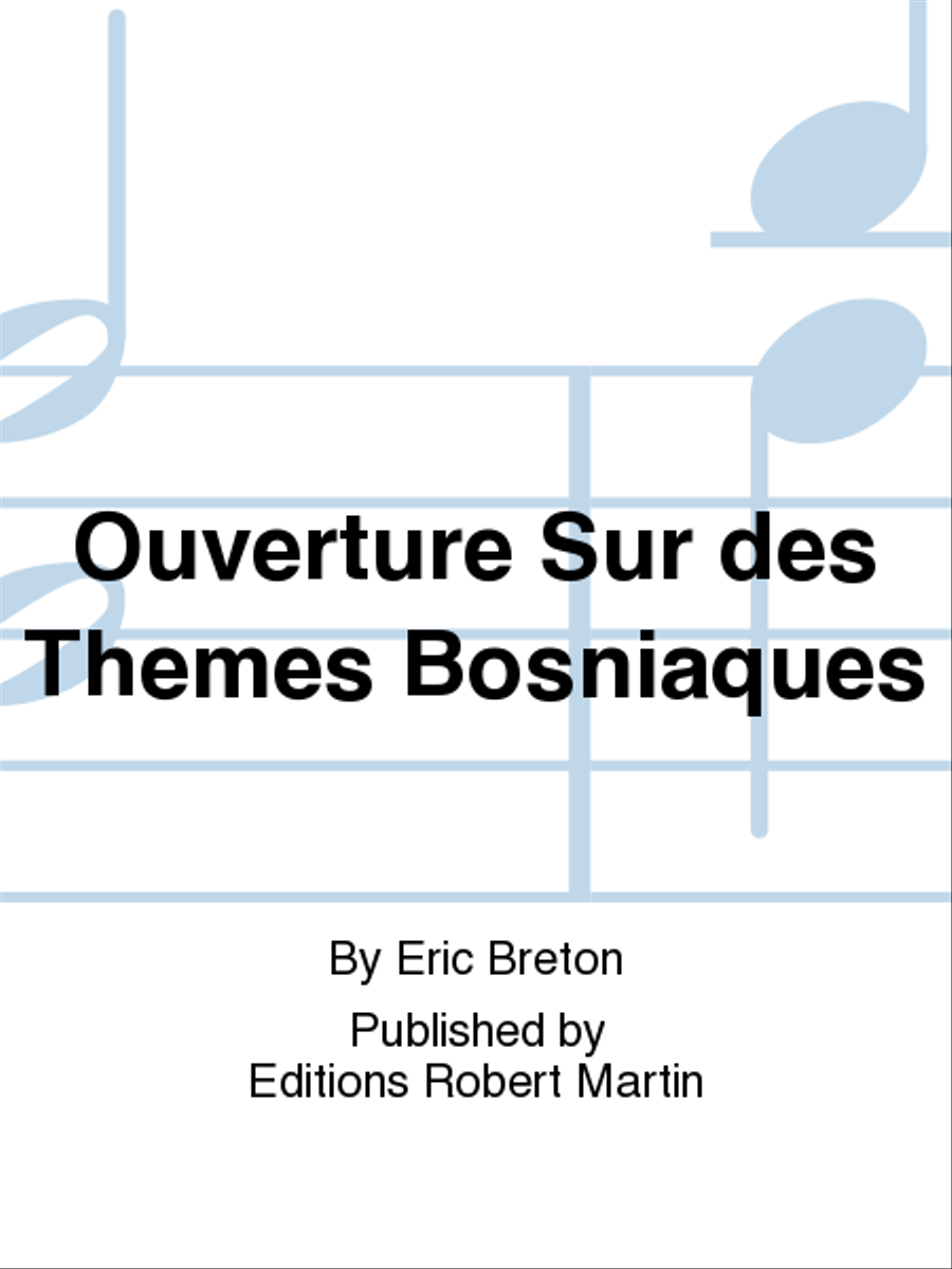 Ouverture sur des thèmes bosniaques Orchestra scores gallery preview page 1