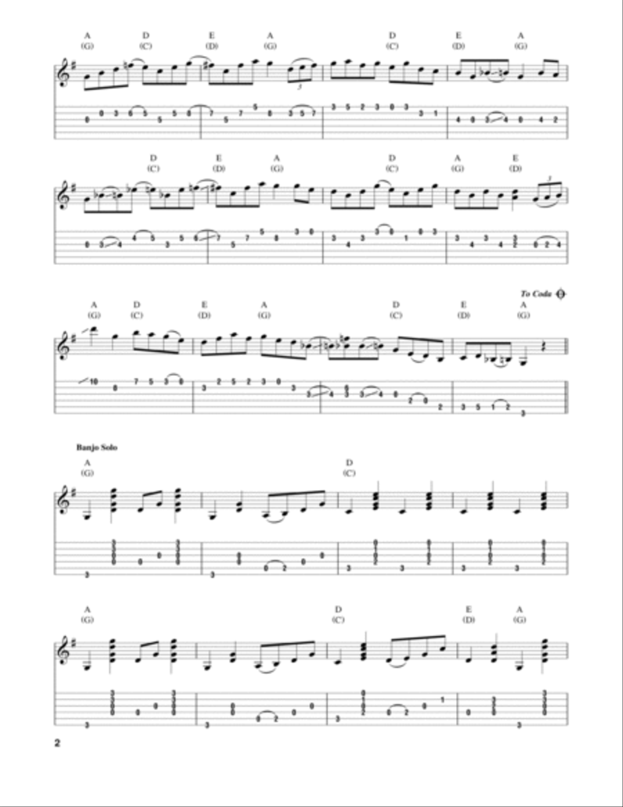 Bill Cheatham Acoustic Guitar scores gallery preview page 2