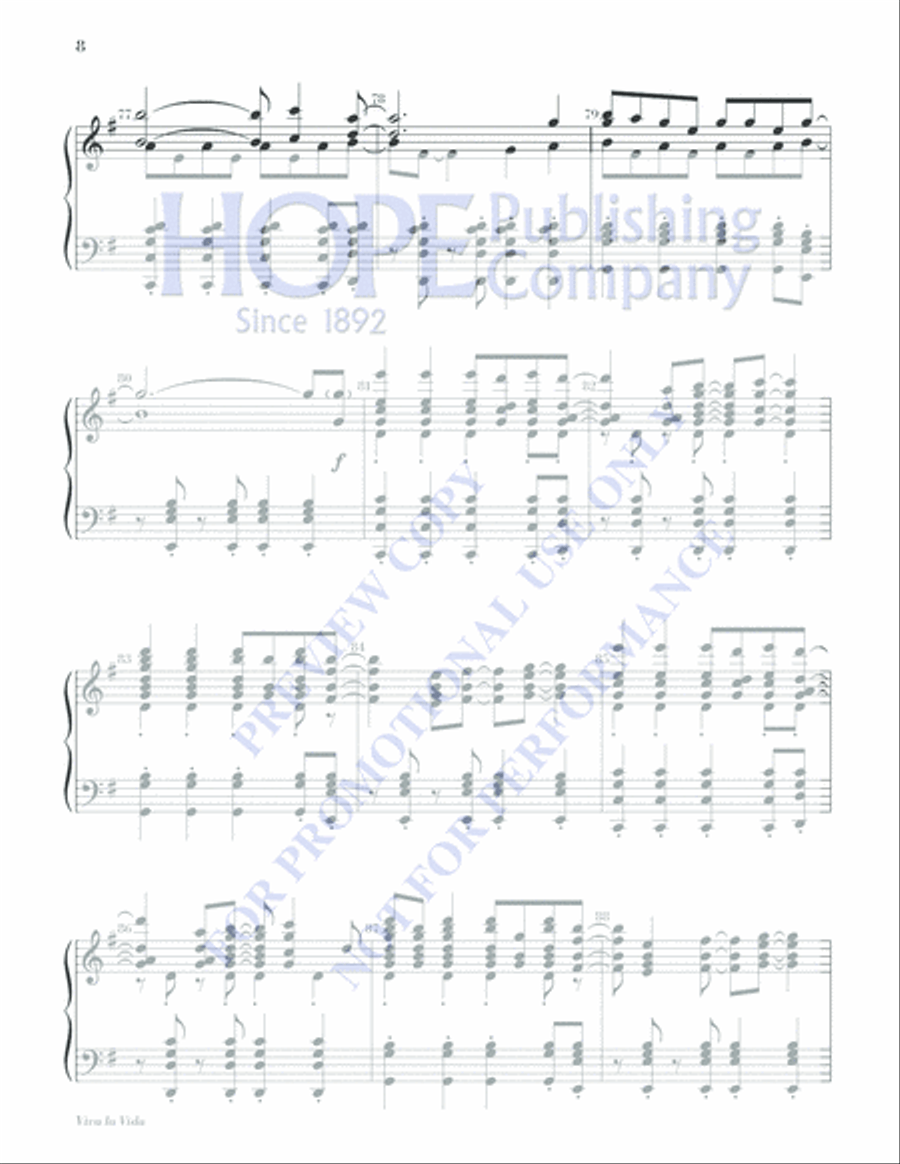 Viva la Vida 5-Octaves scores gallery preview page 8