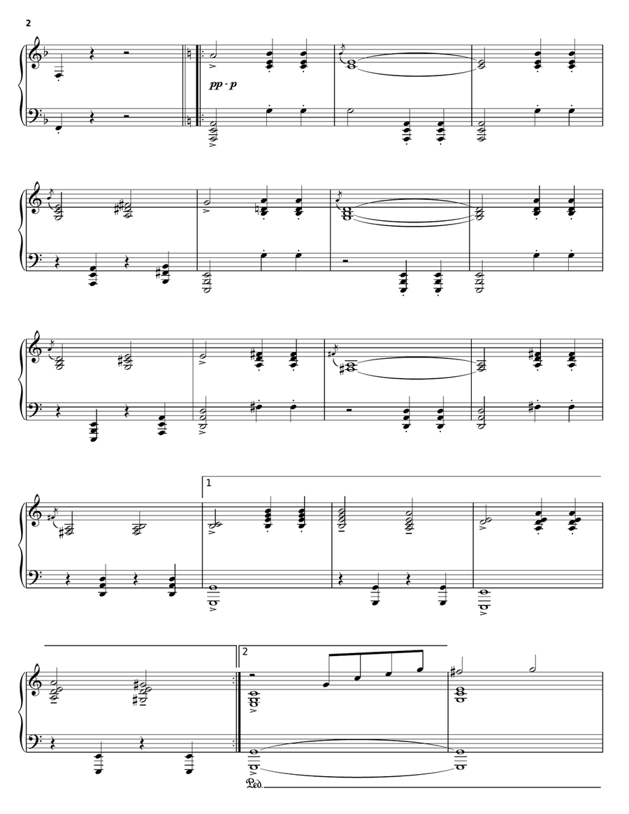 The March Of The Siamese Children Guitar scores gallery preview page 2