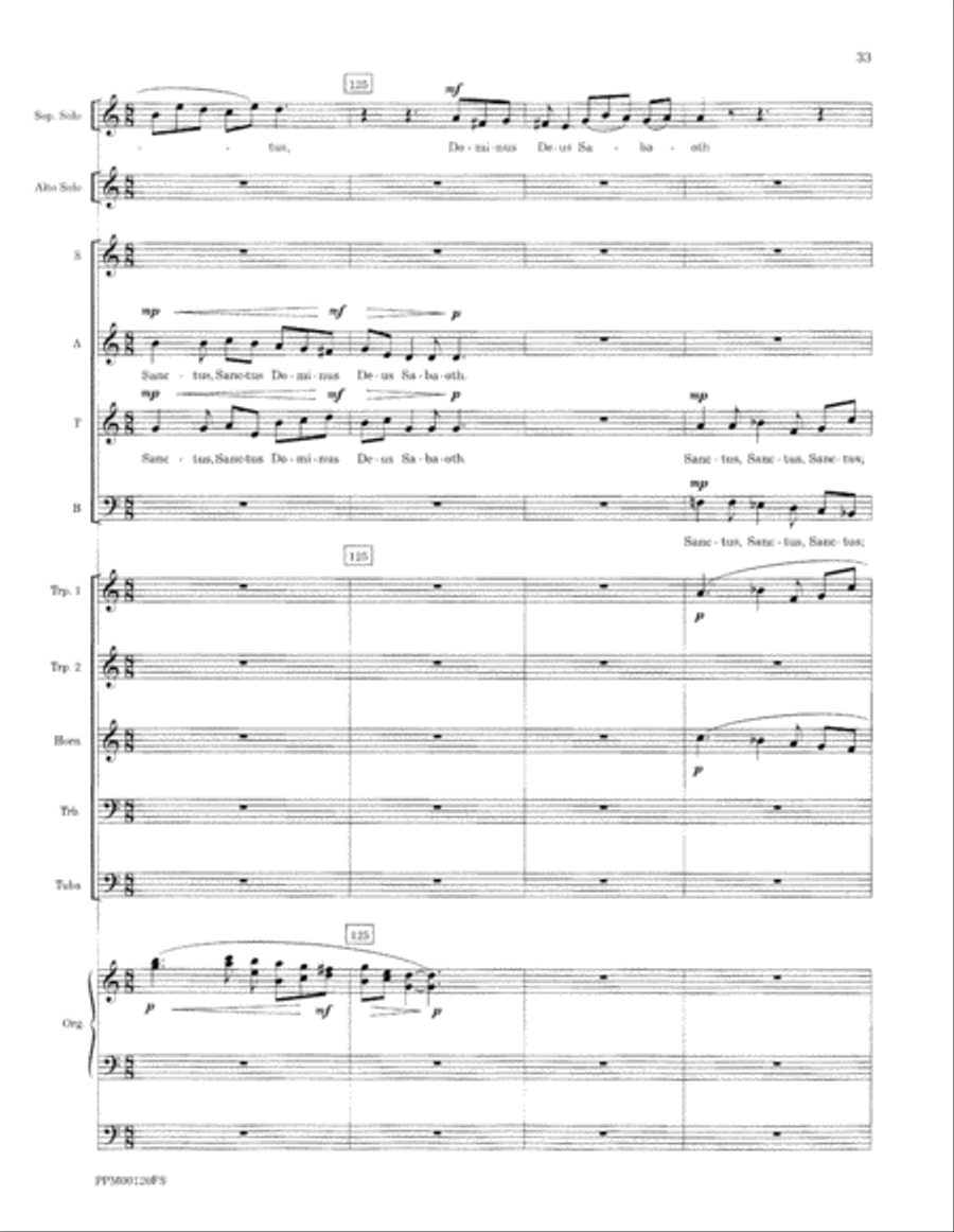 Transfiguration: An Ecumenical Mass - Full Score Divisi scores gallery preview page 36