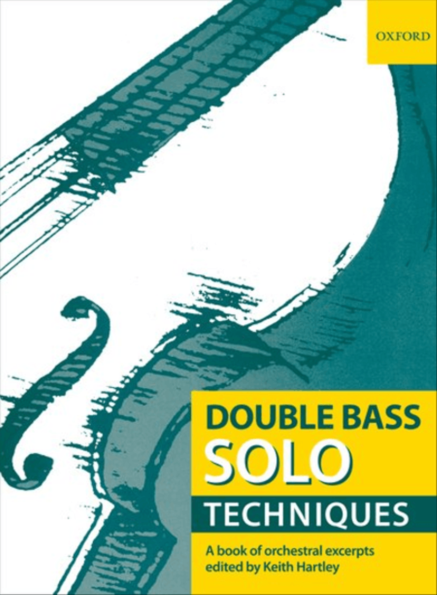 Double Bass Solo Techniques Double Bass scores gallery preview page 1