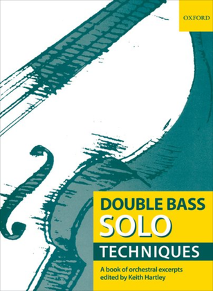 Book cover for Double Bass Solo Techniques