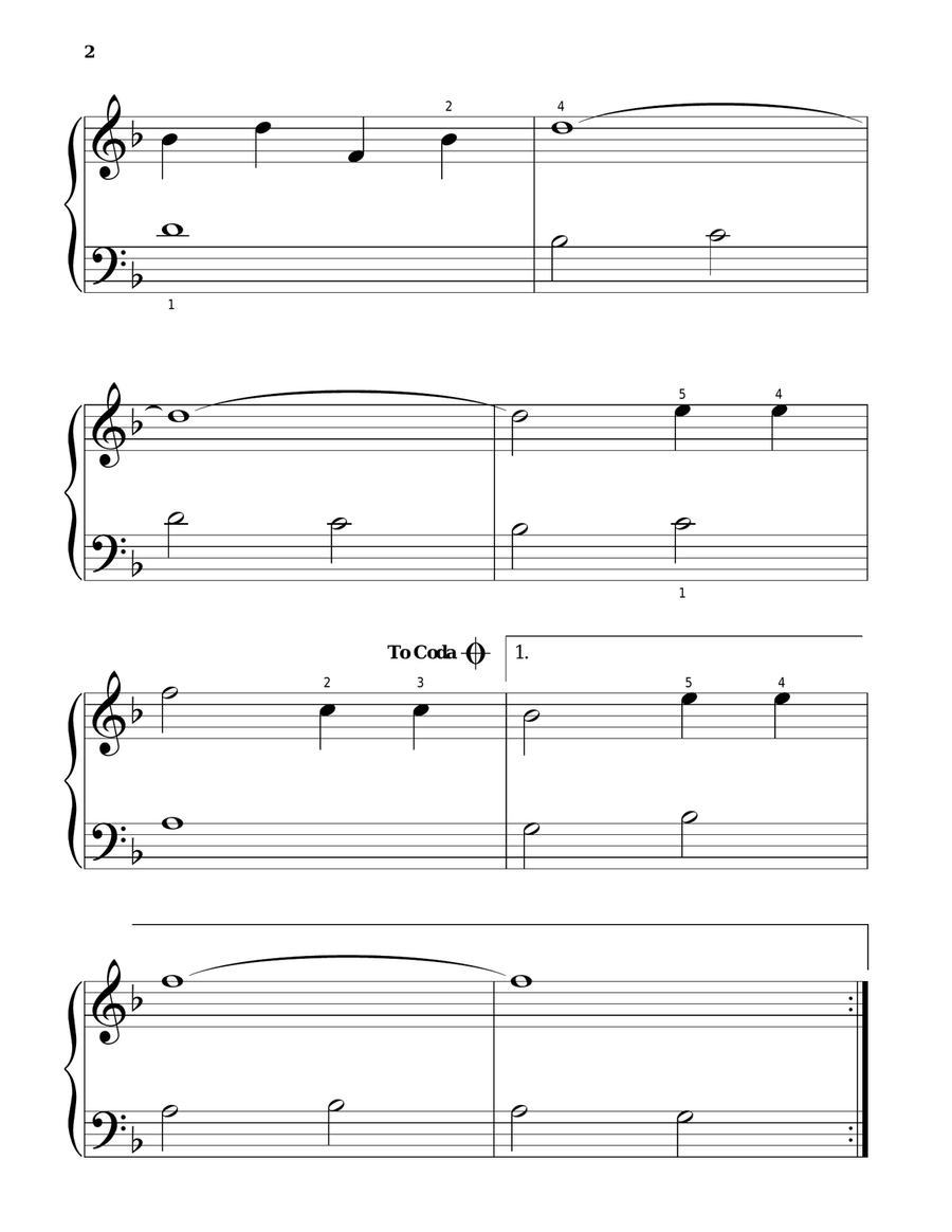 You Can Fly! You Can Fly! You Can Fly! (from Peter Pan) Piano scores gallery preview page 2