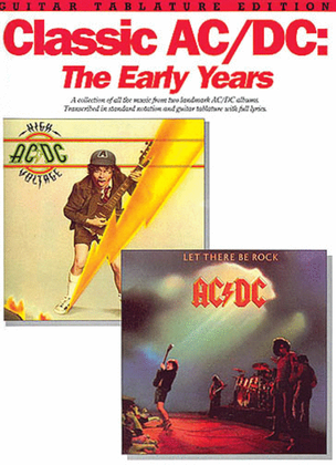 Book cover for Classic AC/DC: The Early Years