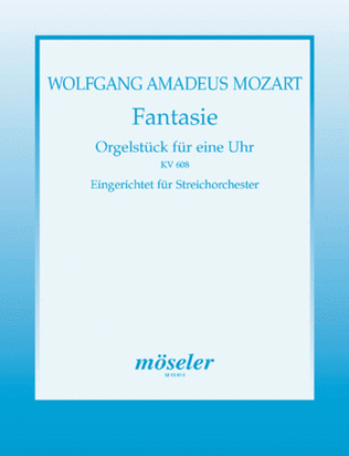 Fantasie d-Moll (orig. f-Moll) KV 608