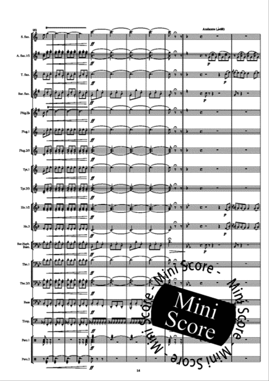 Traviata Per Banda Fanfare Band scores gallery preview page 18