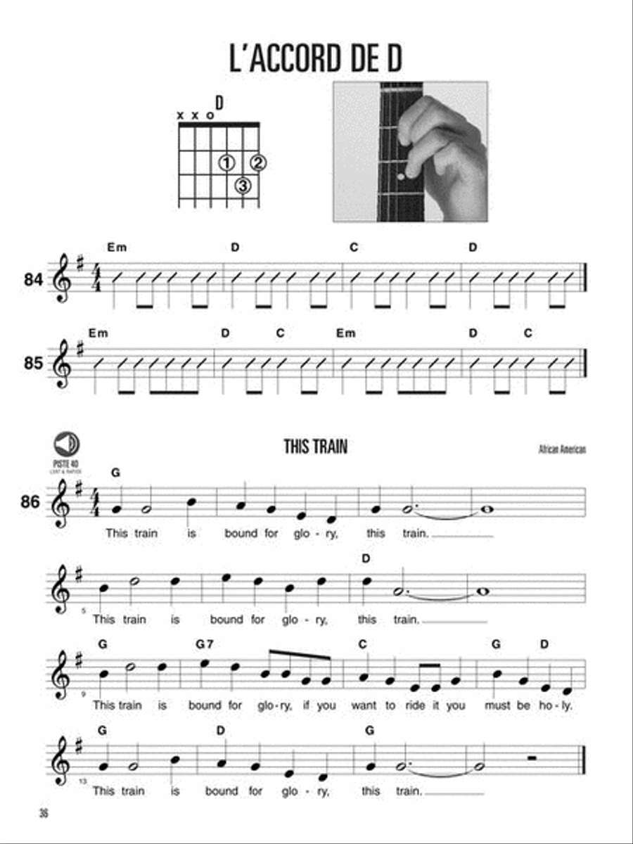 French Edition: Hal Leonard Méthode de Guitare – Volume 1 Deuxième Edition Guitar scores gallery preview page 6