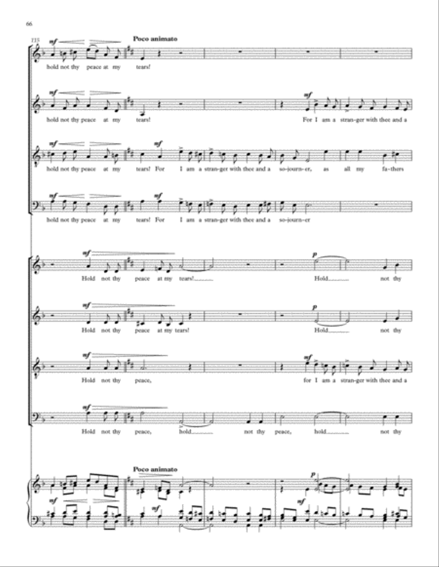 Songs of Farewell Divisi scores gallery preview page 82