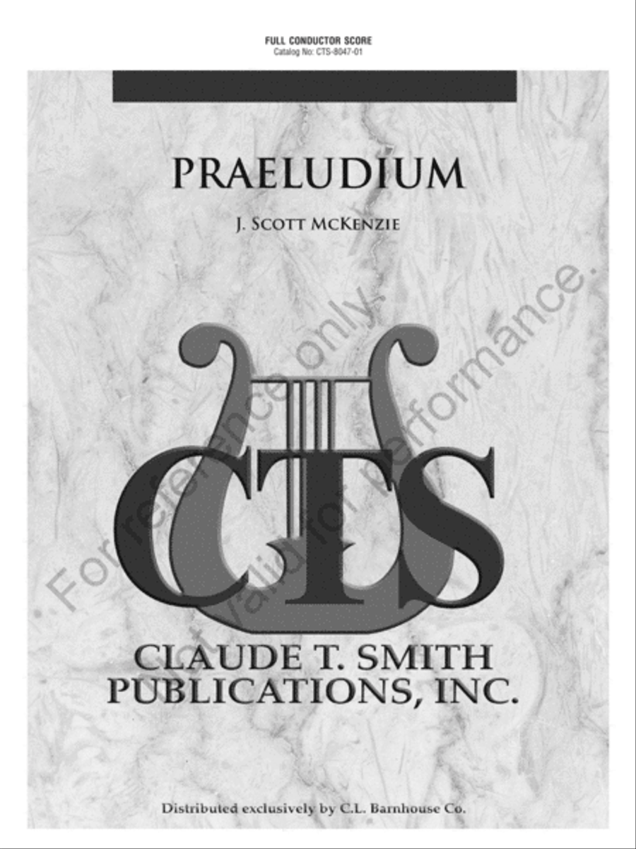 Praeludium Concert Band scores gallery preview page 2