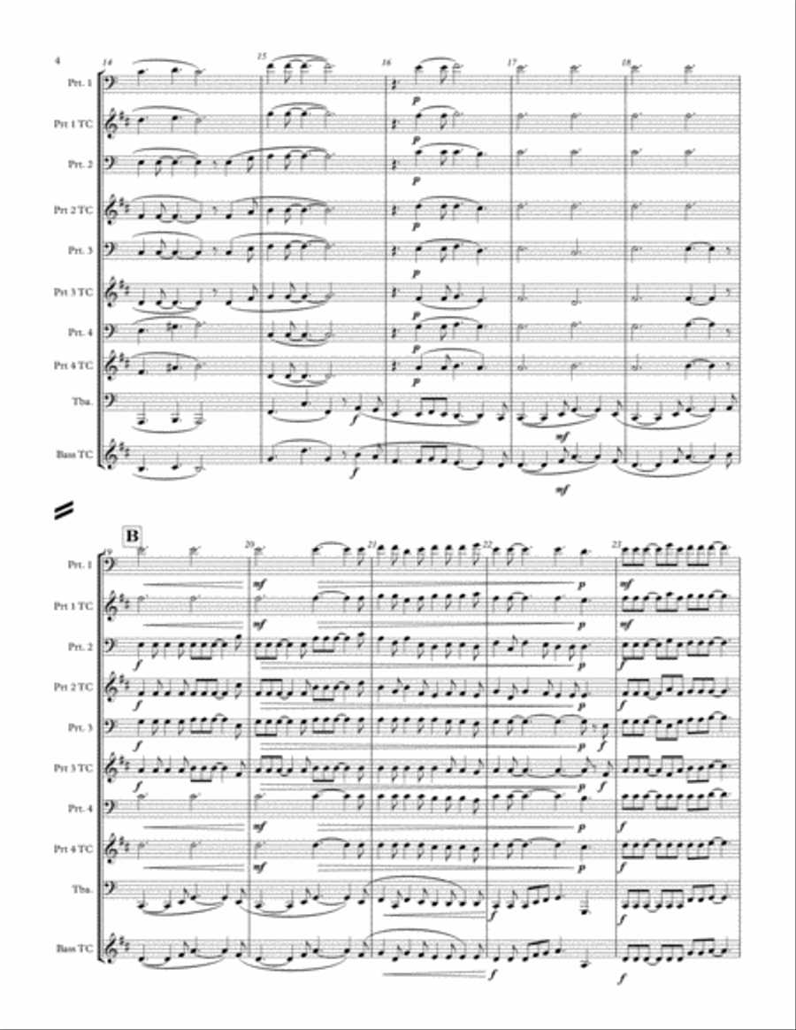 Hallelujah Small Ensemble scores gallery preview page 4