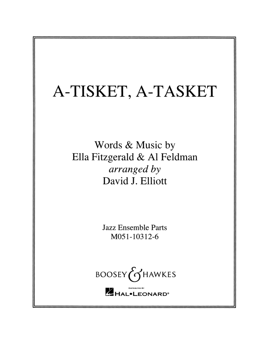 A-Tisket, A-Tasket Choir scores gallery preview page 1