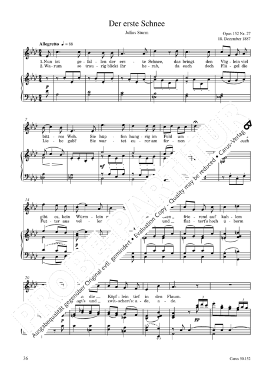Liederbuch fur Kinder op. 152 Choir scores gallery preview page 37