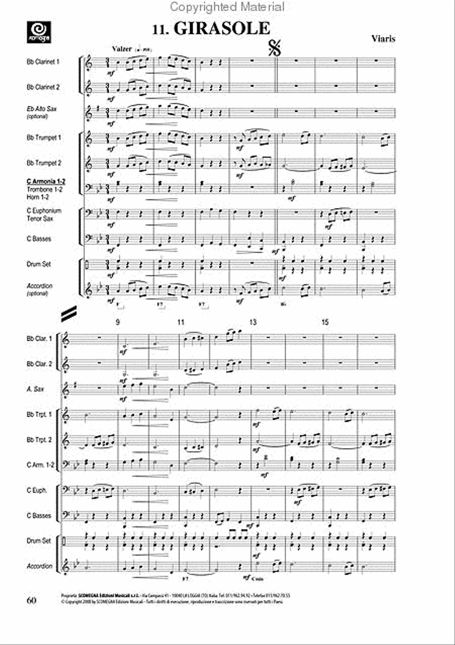 Green Book Vol. 2 - 12 Dance Numbers Marching Band scores gallery preview page 13