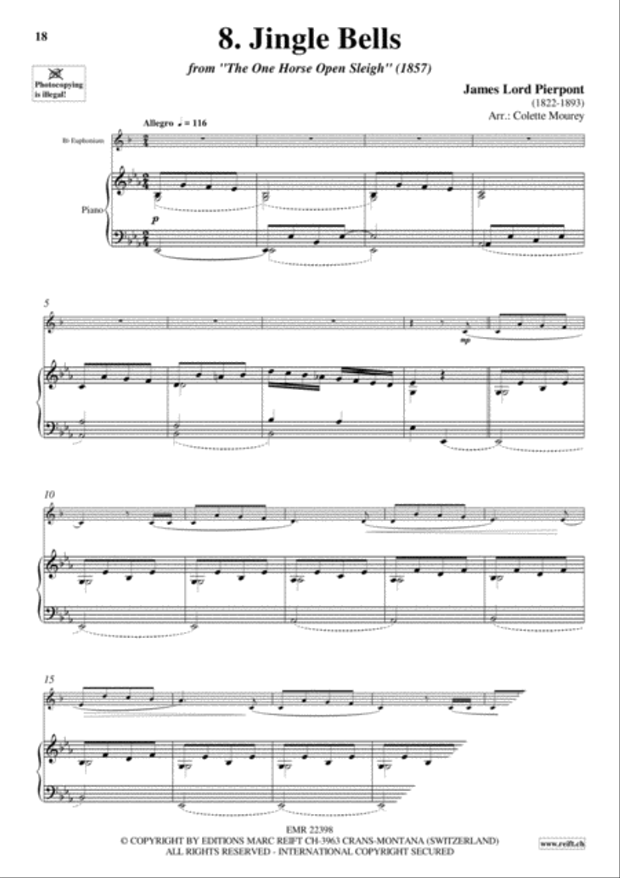 20 Greatest Christmas Hits Euphonium scores gallery preview page 10