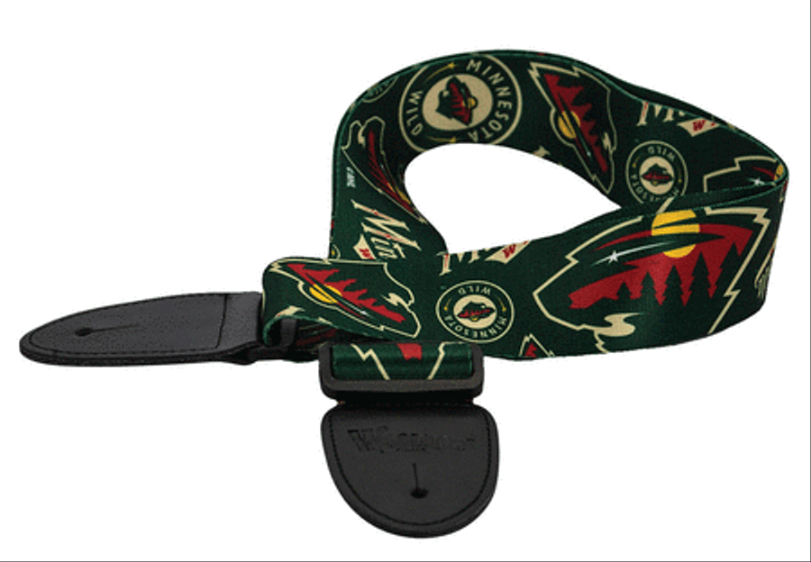 Minnesota Wild Guitar Strap Guitar Straps scores gallery preview page 1