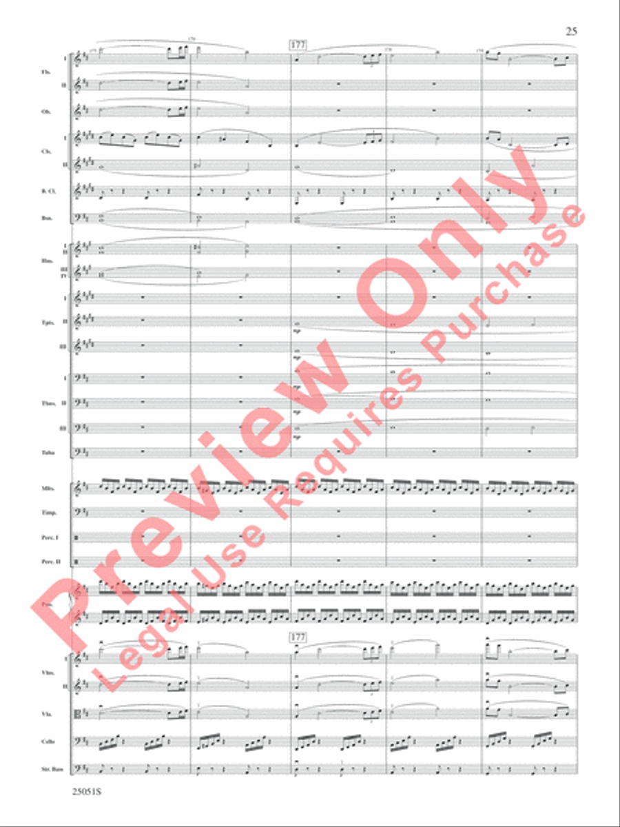 Harry Potter and the Goblet of Fire, Concert Suite from Full Orchestra scores gallery preview page 26
