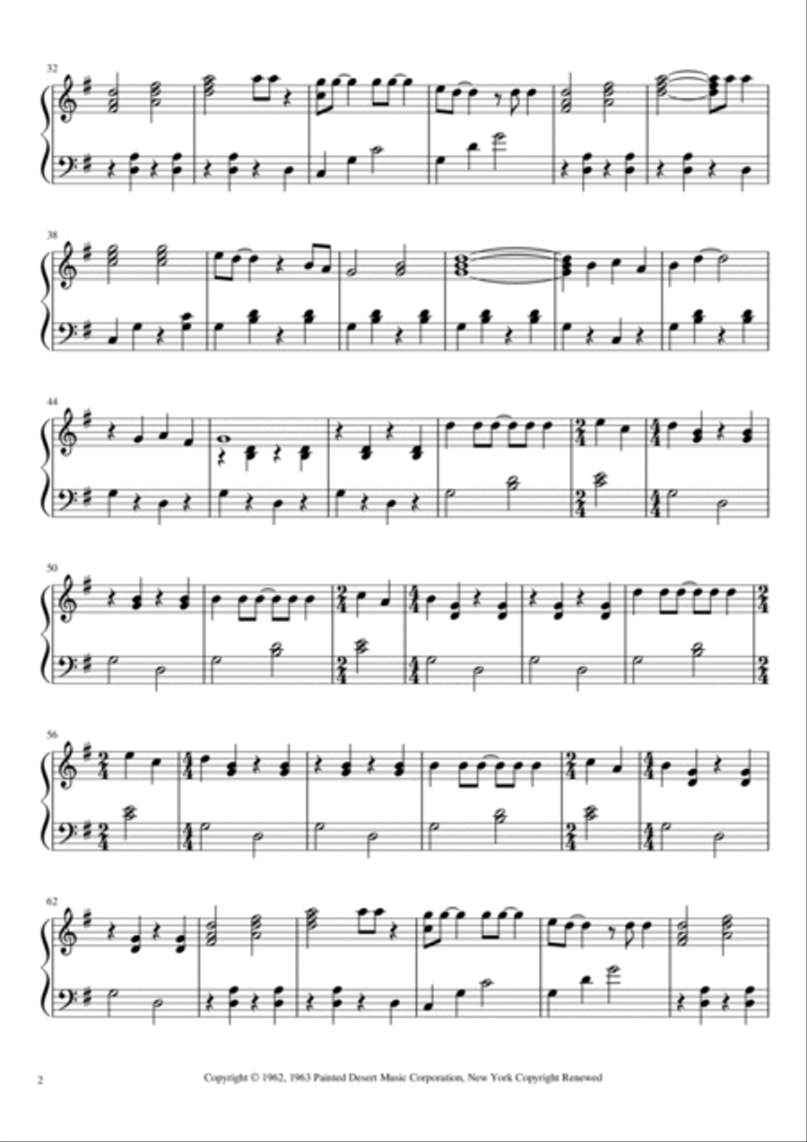 Ring Of Fire Ring Of Fire Harp scores gallery preview page 2