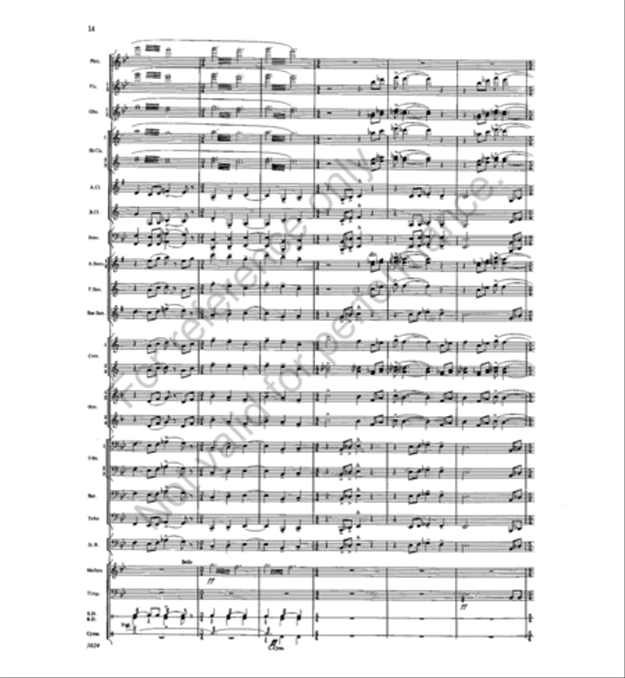 Contexture Concert Band scores gallery preview page 13
