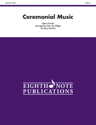 Book cover for Ceremonial Music