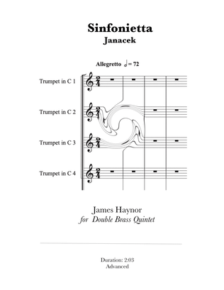 Sinfonietta - Fanfare for Double Brass Quintet