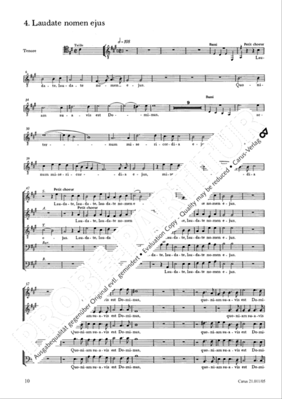 Jubilate Deo Choir scores gallery preview page 11