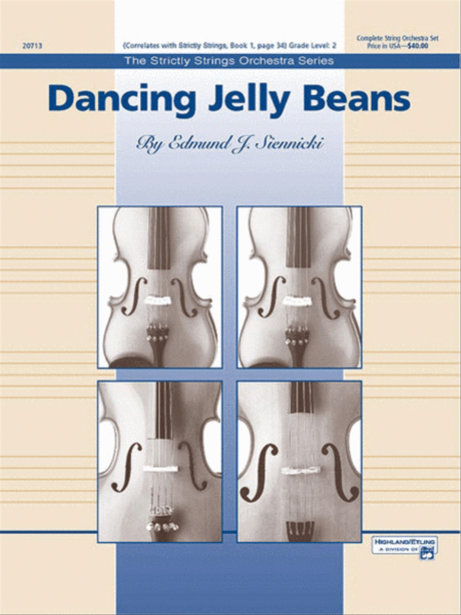 Dancing Jelly Beans String Orchestra scores gallery preview page 1