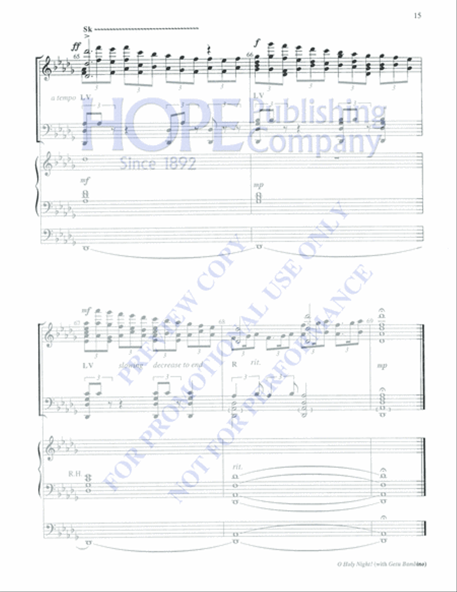 O Holy Night O Holy Night Orchestra scores gallery preview page 15