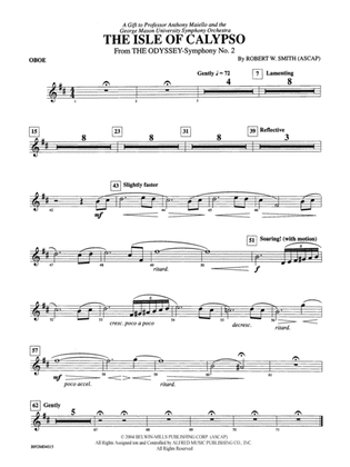 The Isle of Calypso (from The Odyssey (Symphony No. 2)): Oboe