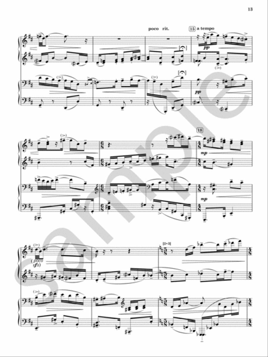 Suite Sixteenths Suite Sixteenths Chamber Music scores gallery preview page 7