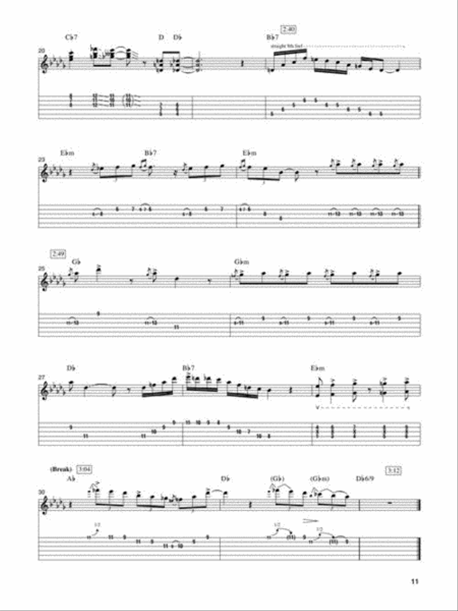 The Best of Charlie Christian Electric Guitar scores gallery preview page 8
