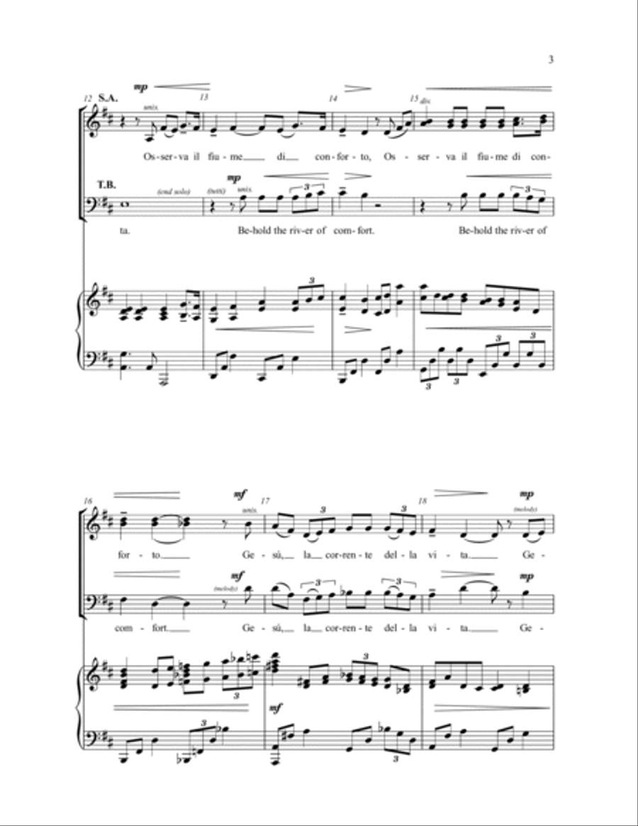 Behold the River Behold the River SSATB scores gallery preview page 2