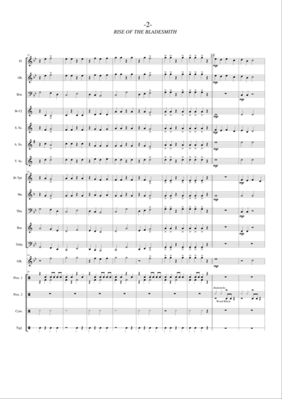 Rise Rise Small Ensemble scores gallery preview page 2