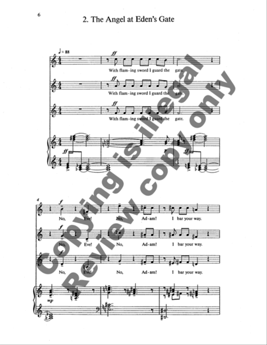 Angels Are Everywhere Angels Are Everywhere SSA scores gallery preview page 11