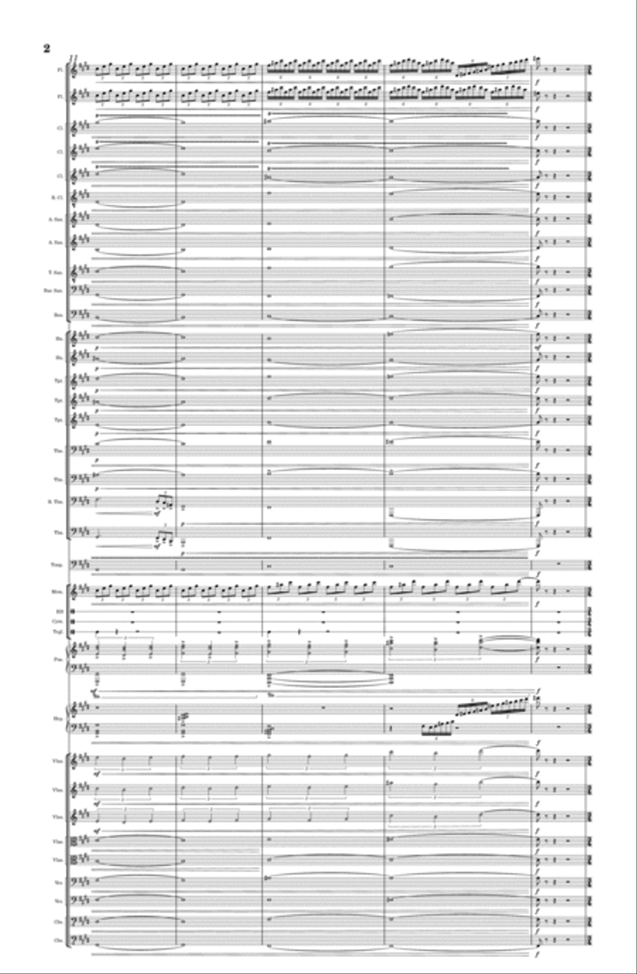 The Lost Theme Score String Orchestra scores gallery preview page 2